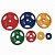 диск олимпийский цветной с тремя отверстиями d51мм alex dy-h-2012-20.0 кг синий